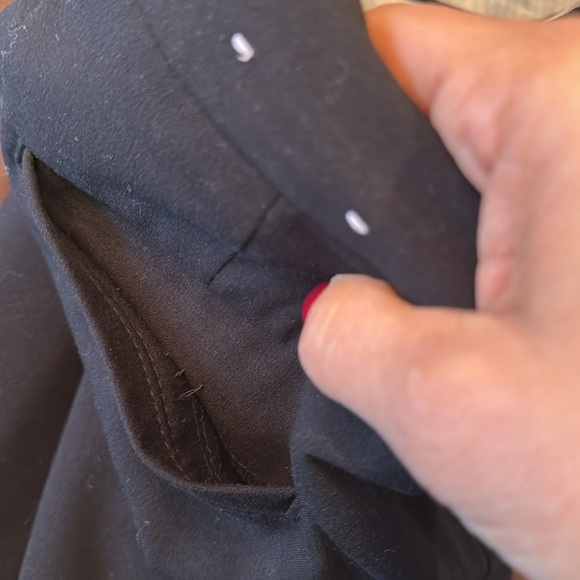 Calvin Klein Women’s straight leg stretch Trouser Black Pants Size 4 - Picture 13 of 17